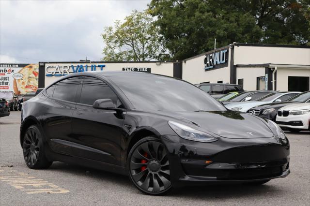 used 2021 Tesla Model 3 car, priced at $26,995