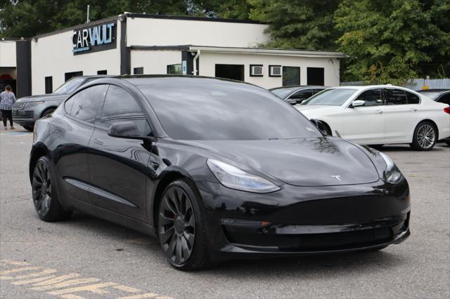 used 2021 Tesla Model 3 car, priced at $26,995