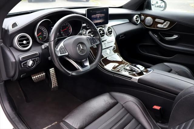 used 2017 Mercedes-Benz AMG C 43 car, priced at $27,995