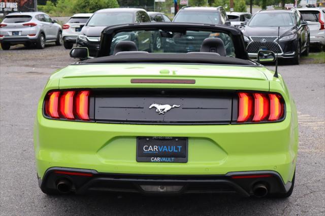 used 2020 Ford Mustang car, priced at $20,995