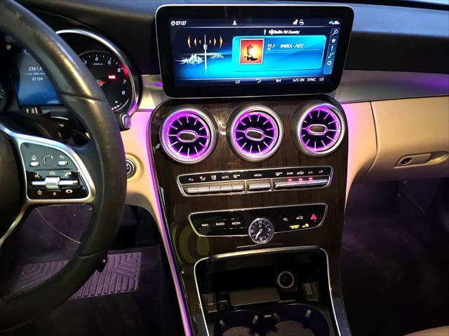used 2020 Mercedes-Benz C-Class car, priced at $18,995