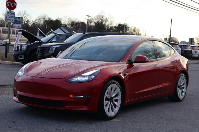 used 2021 Tesla Model 3 car, priced at $21,995