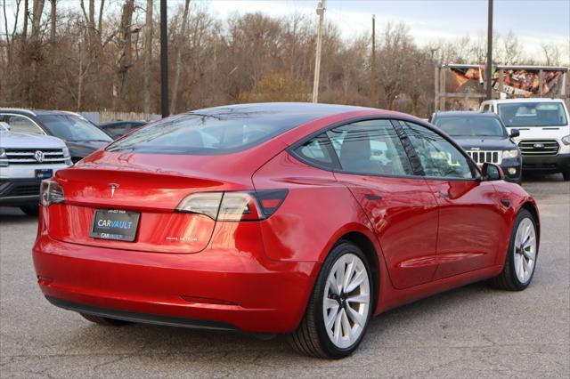 used 2021 Tesla Model 3 car, priced at $21,995