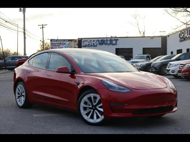 used 2021 Tesla Model 3 car, priced at $21,995