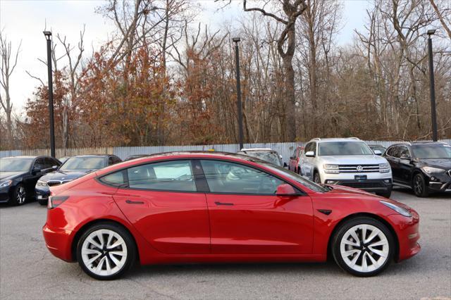 used 2021 Tesla Model 3 car, priced at $21,995