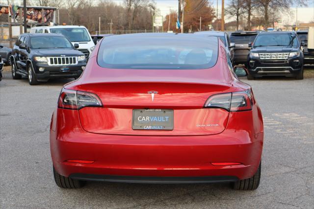 used 2021 Tesla Model 3 car, priced at $21,995