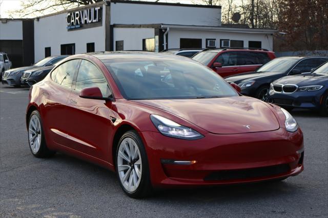 used 2021 Tesla Model 3 car, priced at $21,995