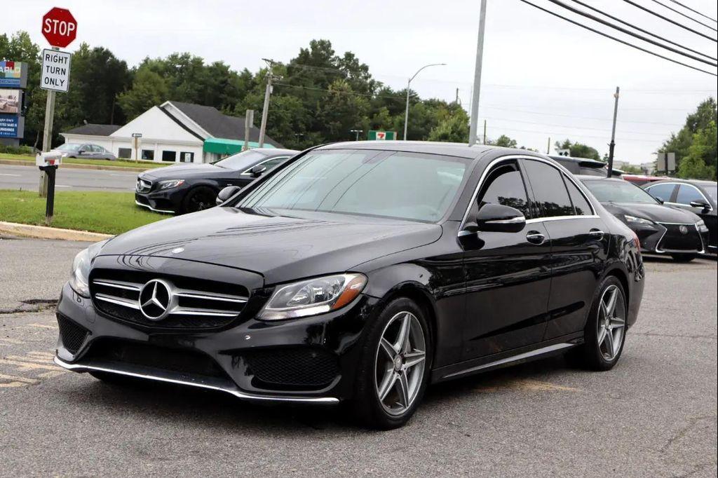 used 2015 Mercedes-Benz C-Class car, priced at $13,995