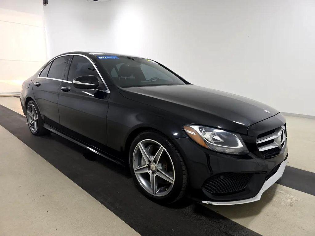 used 2015 Mercedes-Benz C-Class car, priced at $14,995