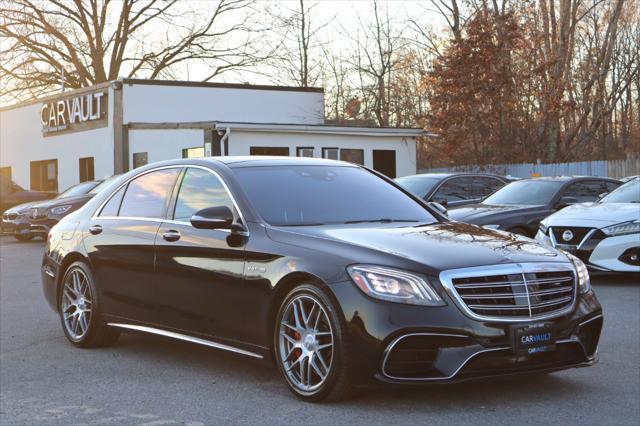 used 2019 Mercedes-Benz AMG S 63 car, priced at $52,995