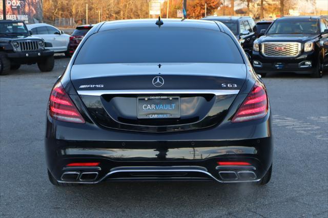 used 2019 Mercedes-Benz AMG S 63 car, priced at $52,995