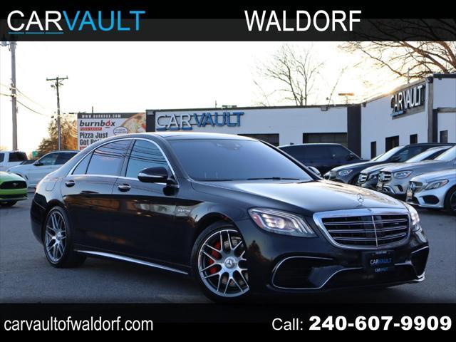 used 2019 Mercedes-Benz AMG S 63 car, priced at $49,995