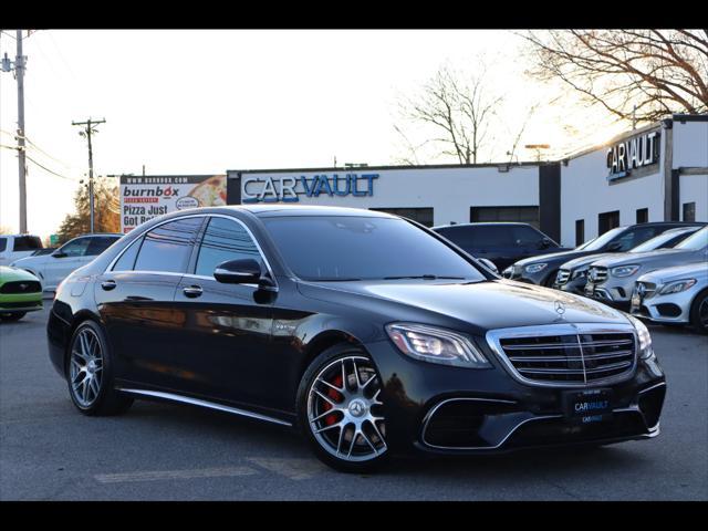 used 2019 Mercedes-Benz AMG S 63 car, priced at $52,995