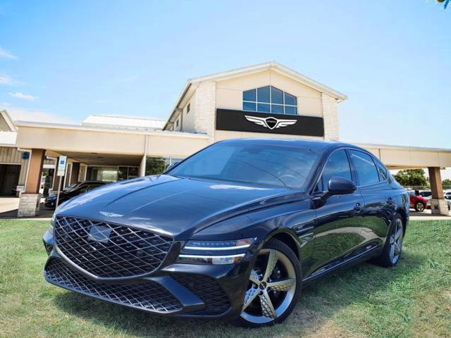 new 2025 Genesis G80 car, priced at $68,175