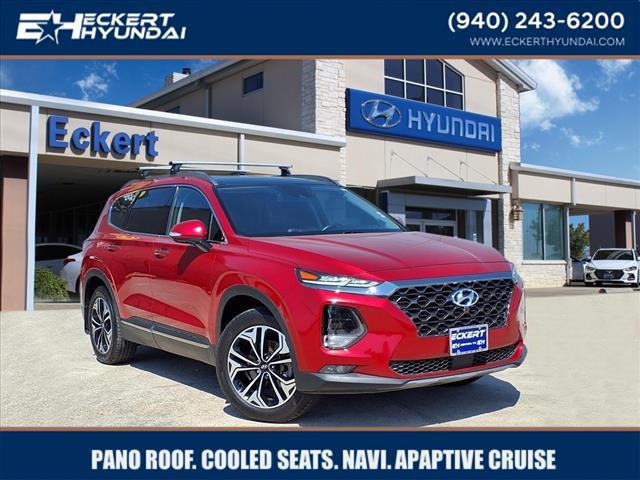 used 2020 Hyundai Santa Fe car, priced at $18,495