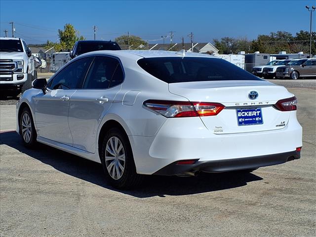 used 2020 Toyota Camry Hybrid car, priced at $21,750