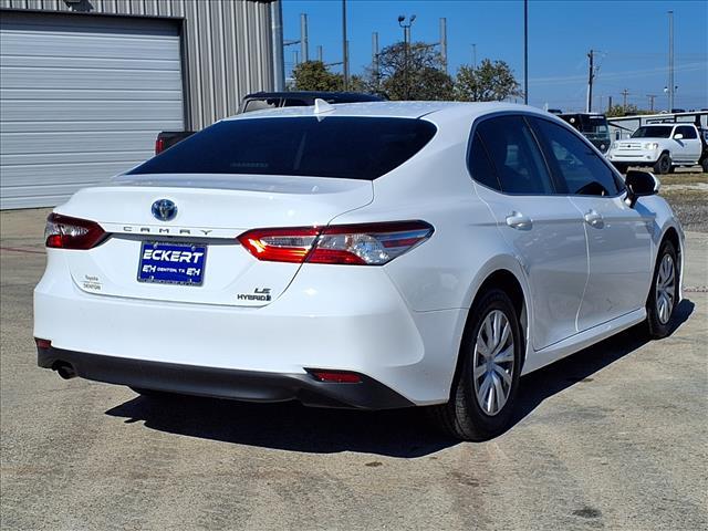 used 2020 Toyota Camry Hybrid car, priced at $21,750