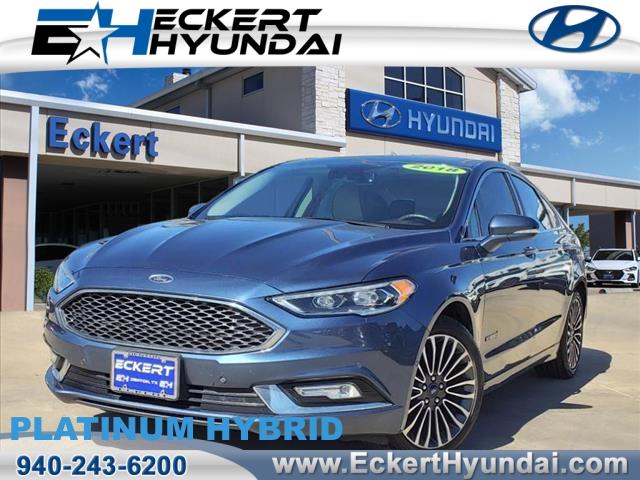 used 2018 Ford Fusion Hybrid car, priced at $14,999