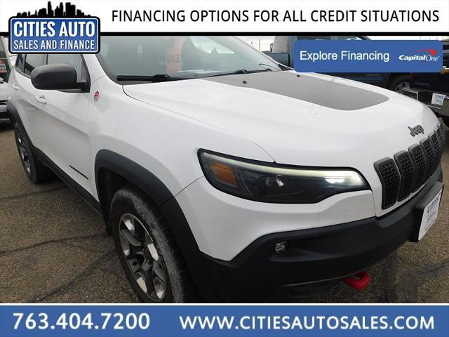 used 2019 Jeep Cherokee car, priced at $17,999