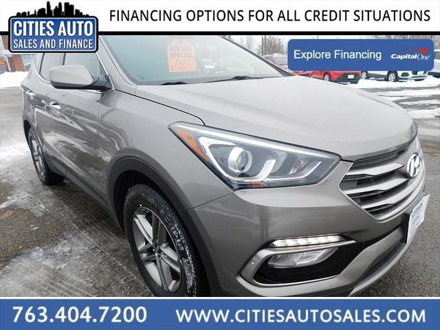 used 2017 Hyundai Santa Fe Sport car, priced at $12,999