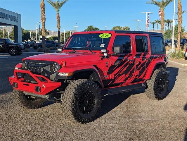 used 2019 Jeep Wrangler Unlimited car, priced at $25,581