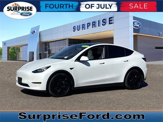 used 2020 Tesla Model Y car, priced at $23,900