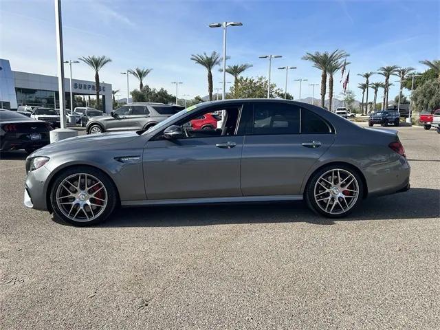 used 2018 Mercedes-Benz AMG E 63 car, priced at $47,781