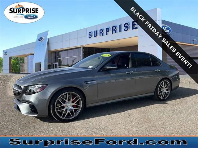 used 2018 Mercedes-Benz AMG E 63 car, priced at $47,781