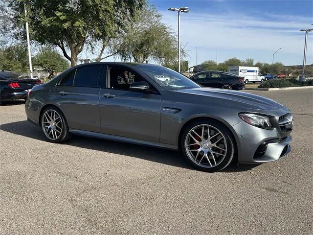 used 2018 Mercedes-Benz AMG E 63 car, priced at $47,781