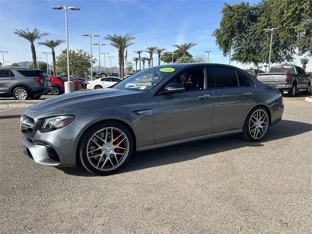 used 2018 Mercedes-Benz AMG E 63 car, priced at $47,781