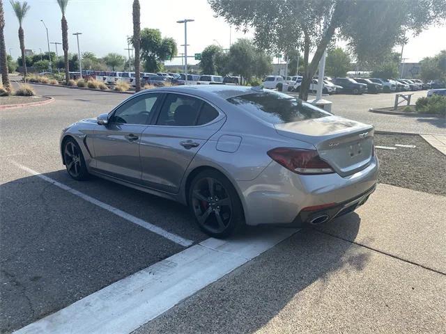 used 2021 Genesis G70 car, priced at $26,450