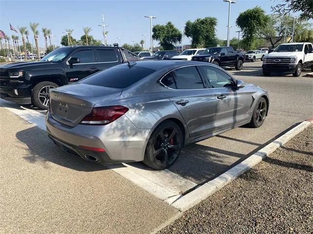 used 2021 Genesis G70 car, priced at $26,450