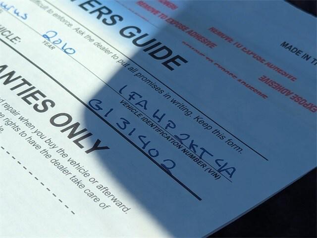 used 2010 Ford Taurus car, priced at $9,750