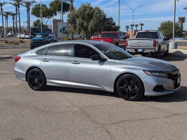 used 2021 Honda Accord car, priced at $23,807