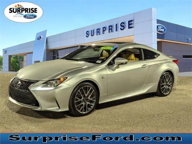 used 2015 Lexus RC 350 car, priced at $18,981