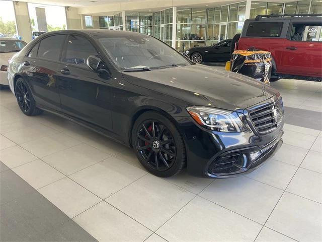 used 2018 Mercedes-Benz AMG S 63 car, priced at $52,899