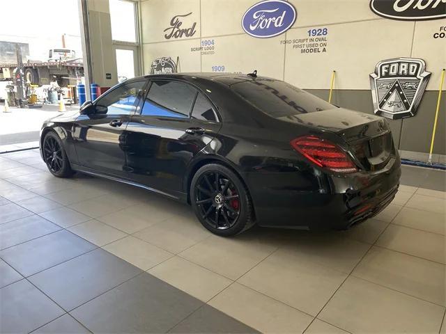 used 2018 Mercedes-Benz AMG S 63 car, priced at $52,899