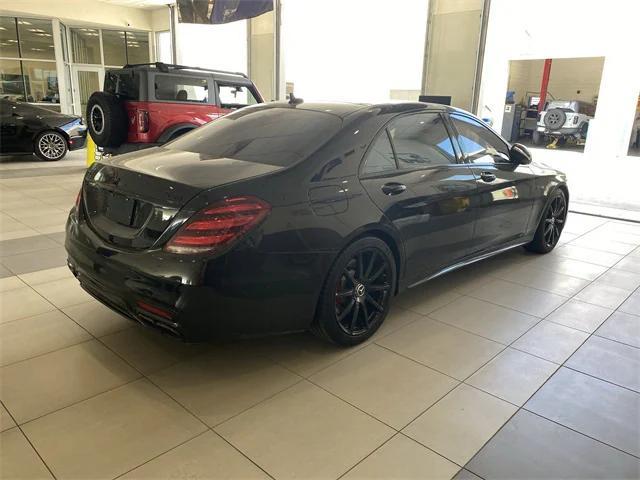 used 2018 Mercedes-Benz AMG S 63 car, priced at $52,899