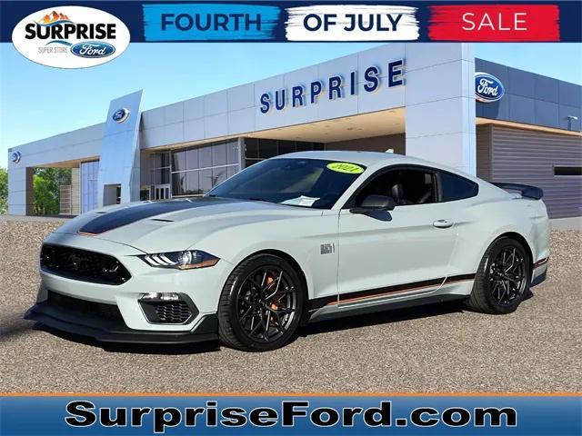 used 2021 Ford Mustang car, priced at $53,450