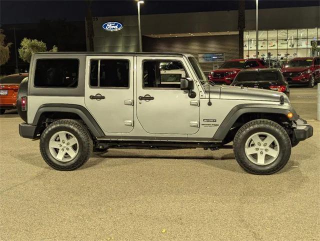 used 2018 Jeep Wrangler JK Unlimited car, priced at $23,781