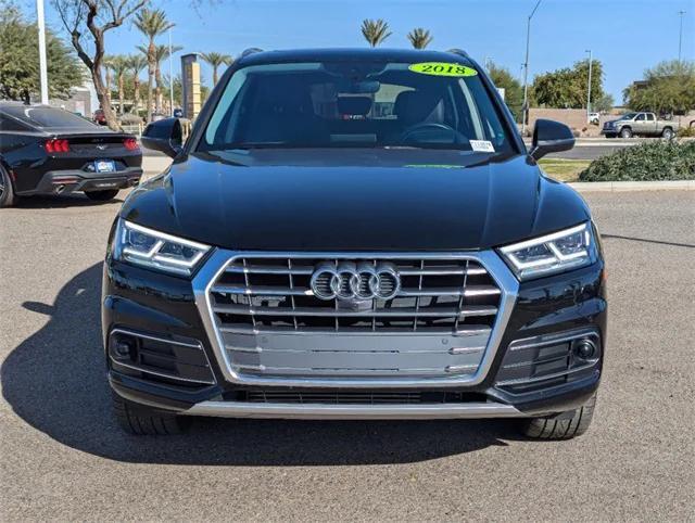 used 2018 Audi Q5 car, priced at $24,528