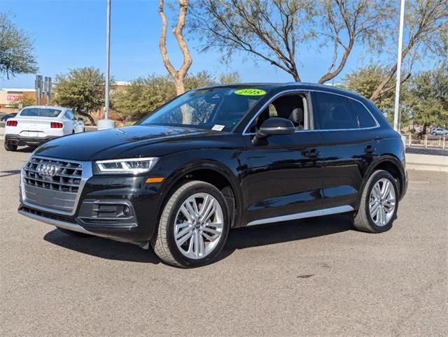 used 2018 Audi Q5 car, priced at $24,528