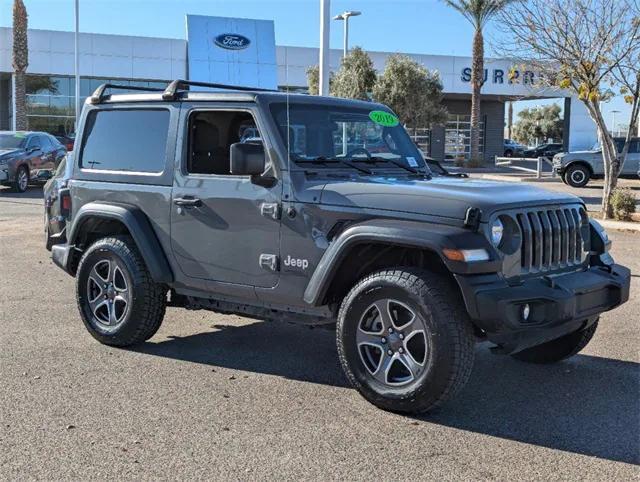 used 2019 Jeep Wrangler car, priced at $24,058