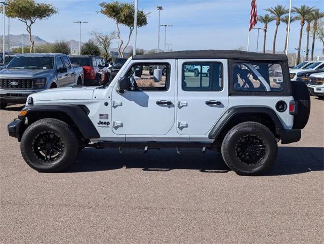 used 2022 Jeep Wrangler Unlimited car, priced at $24,981