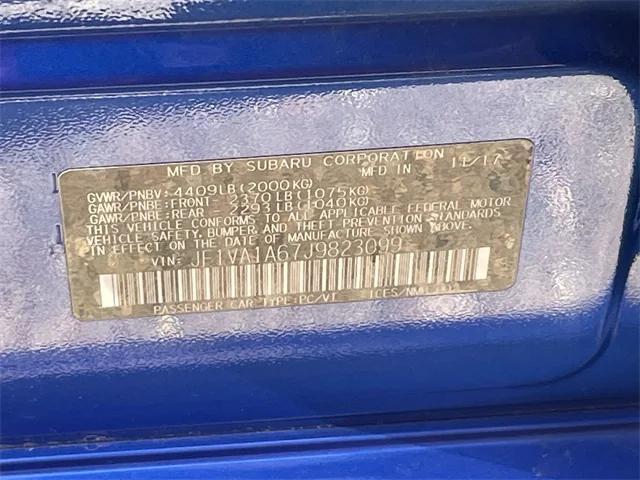 used 2018 Subaru WRX car, priced at $16,781