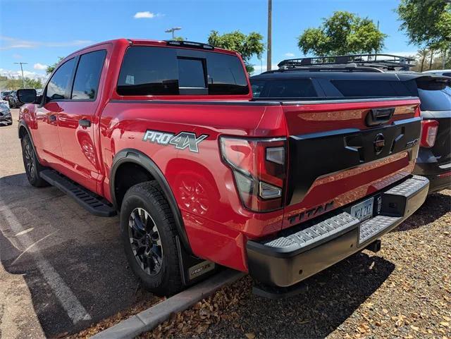 used 2021 Nissan Titan car, priced at $33,950
