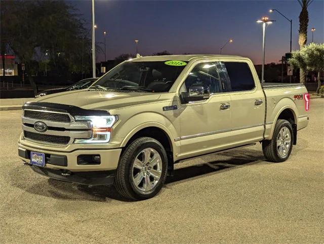 used 2018 Ford F-150 car, priced at $30,881