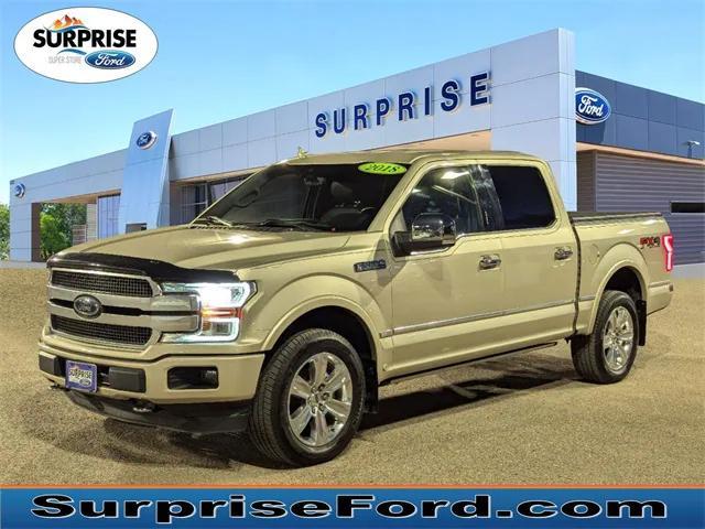 used 2018 Ford F-150 car, priced at $30,881