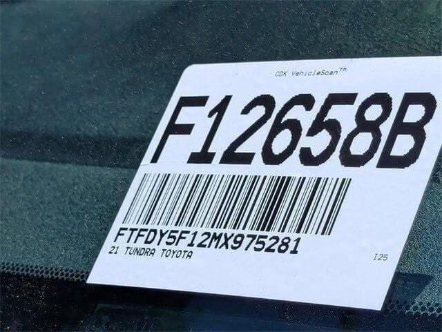 used 2021 Toyota Tundra car, priced at $49,875