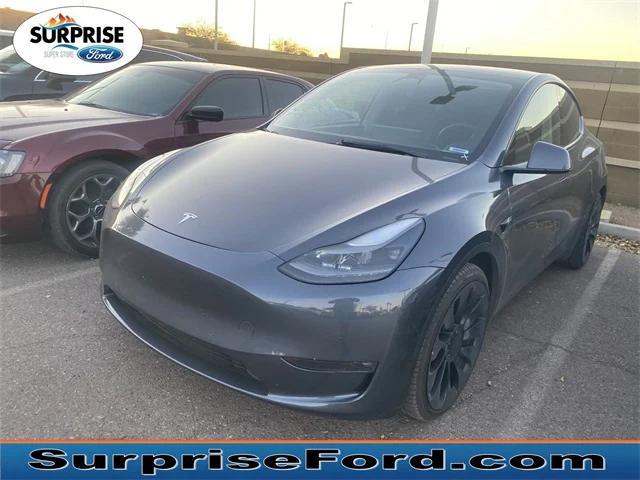 used 2022 Tesla Model Y car, priced at $33,781